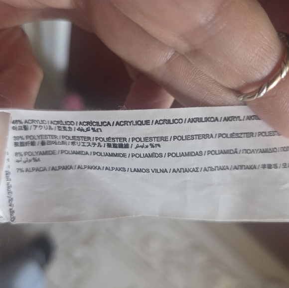 Mango Matilda Chunky Knit Cardigan Sz L - Picture 7 of 7